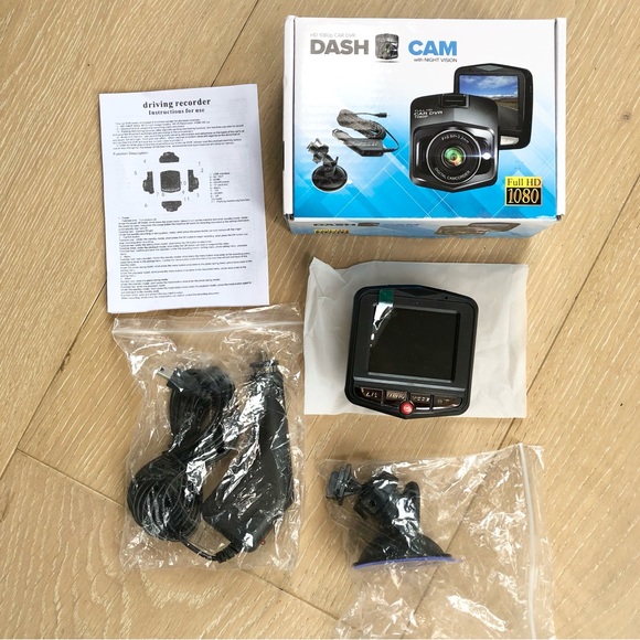 Dash Cam HD 1080P Car DVR with Night Vision New in Box NWT Unused - Picture 7 of 9